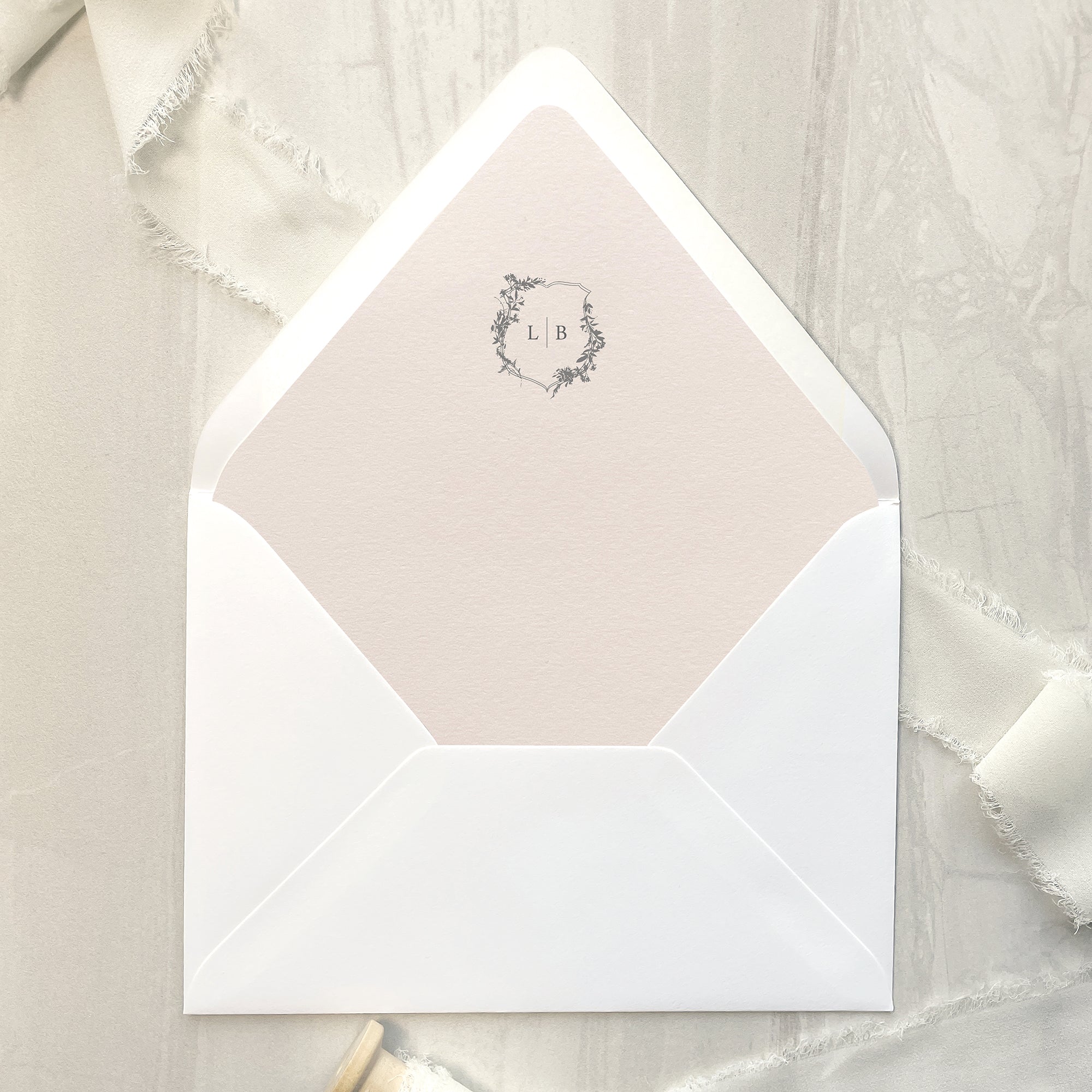 Botanic Crest Wedding Invitation Suite