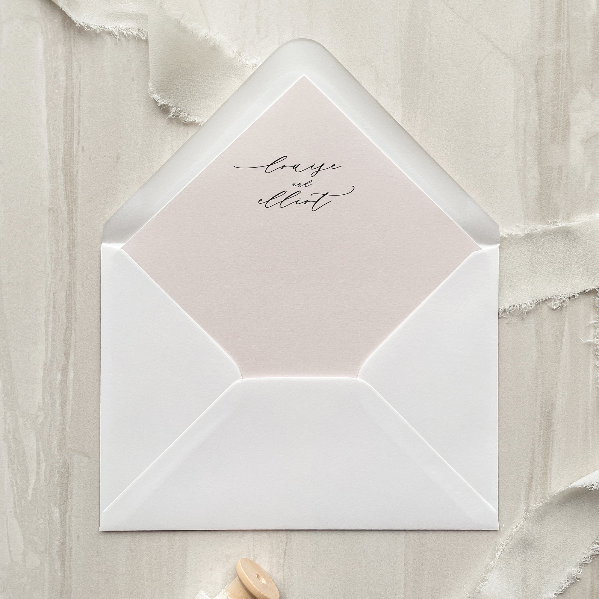 Modern Flourish Wedding Invitation Suite